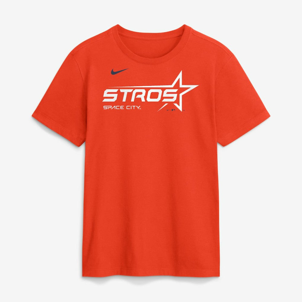 Houston Astros Nike City Connect Wordmark T-Shirt - Orange - Nike Online