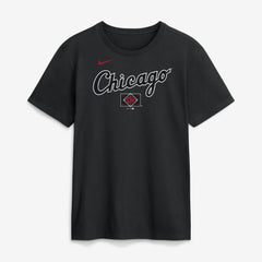 Chicago White Sox Nike City Connect Wordmark T-Shirt - Black - Nike Online