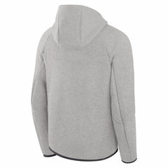 Nike New England Patriots Tech Fleece Raglan Full-Zip Windrunner Hoodie Heather Gray