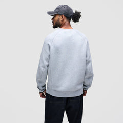 Nike Denver Broncos Tech Fleece Raglan Sweatshirt Heather Gray