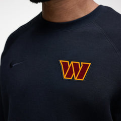 Nike Washington Commanders Tech Fleece Raglan Sweatshirt Black