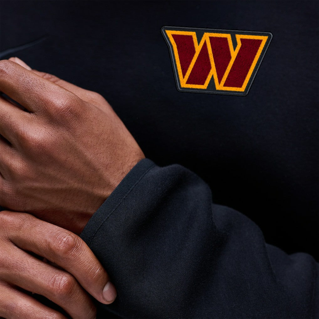 Nike Washington Commanders Tech Fleece Raglan Sweatshirt Black