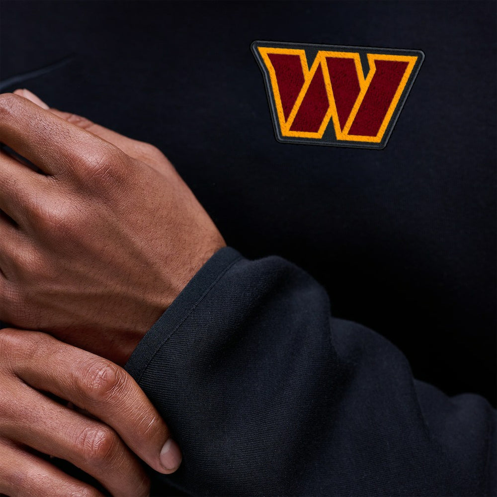 Nike Washington Commanders Tech Fleece Raglan Sweatshirt Black