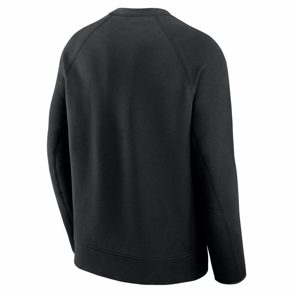 Nike San Francisco 49ers Tech Fleece Raglan Sweatshirt Black