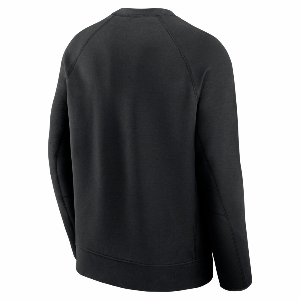 Nike San Francisco 49ers Tech Fleece Raglan Sweatshirt Black