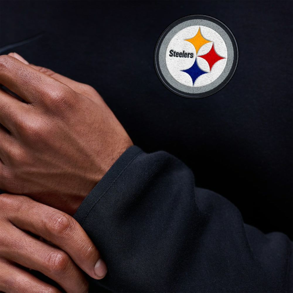 Nike Pittsburgh Steelers Tech Fleece Raglan Sweatshirt Black