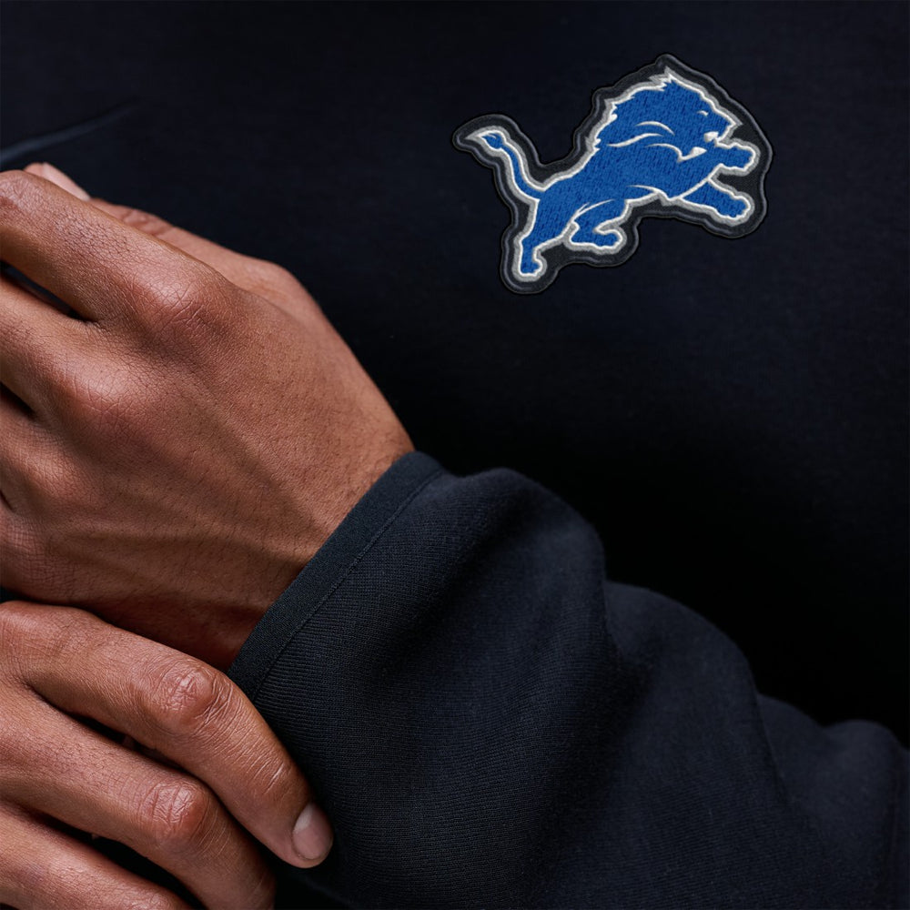 Nike Detroit Lions Tech Fleece Raglan Sweatshirt Black