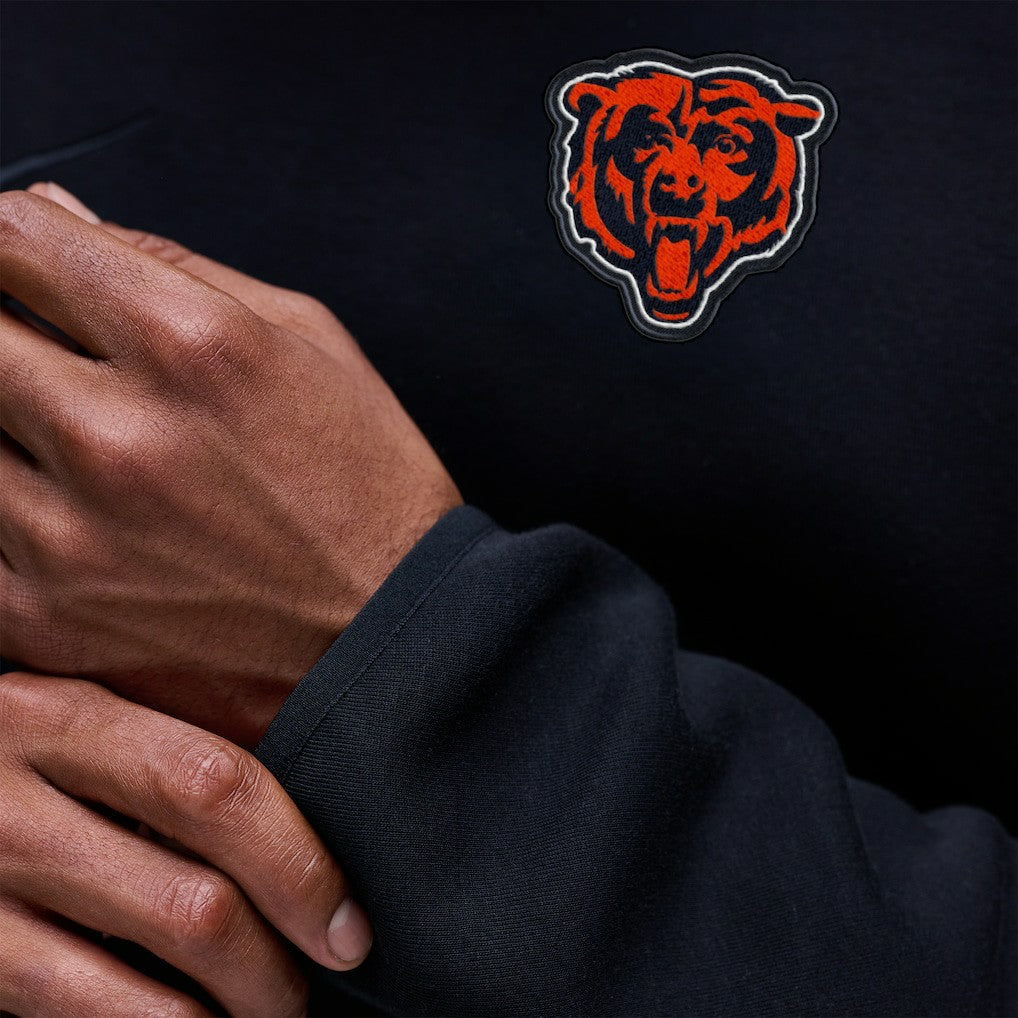 Nike Chicago Bears Tech Fleece Raglan Sweatshirt Black