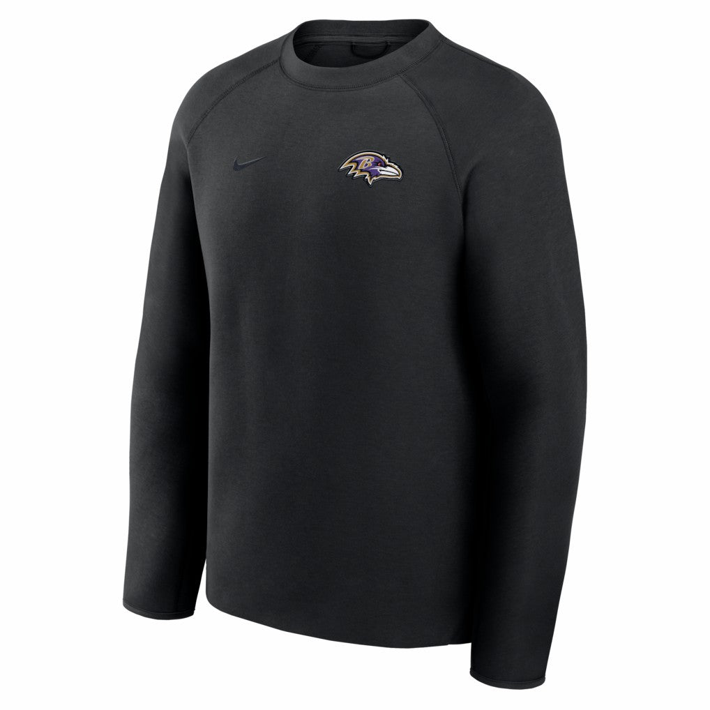 Nike Baltimore Ravens Tech Fleece Raglan Sweatshirt Black