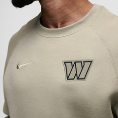 Nike Washington Commanders Tech Fleece Raglan Sweatshirt Olive