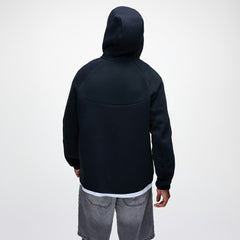 Los Angeles Dodgers Nike Tech Fleece Raglan Full-Zip Windrunner Hoodie - Black - Nike Lifestyle