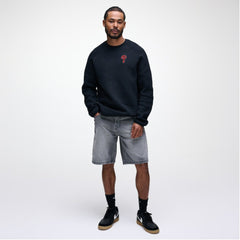 Philadelphia Phillies Nike Tech Fleece Raglan Sweatshirt - Black - Nike Discount
