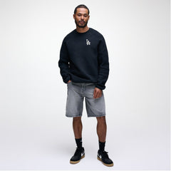 Los Angeles Dodgers Nike Tech Fleece Raglan Sweatshirt - Black - Nike Online