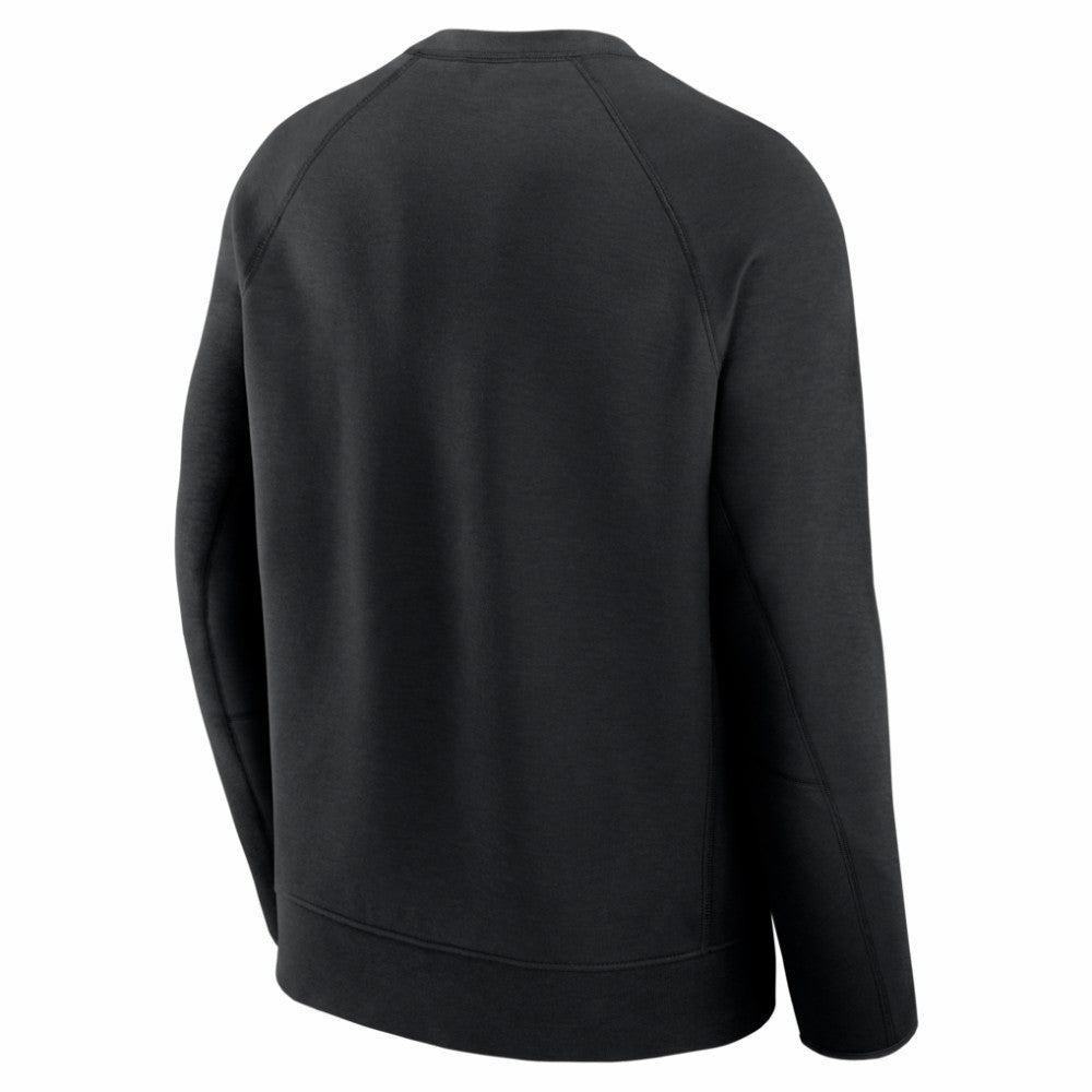 Los Angeles Dodgers Nike Tech Fleece Raglan Sweatshirt - Black - Nike Online
