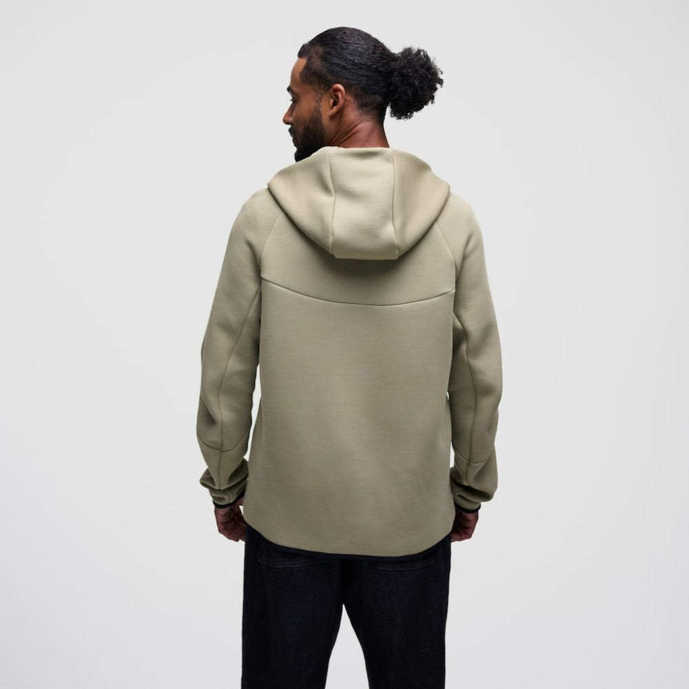 Detroit Tigers Nike Tech Fleece Raglan Full-Zip Windrunner Hoodie - Tan - Nike Lifestyle