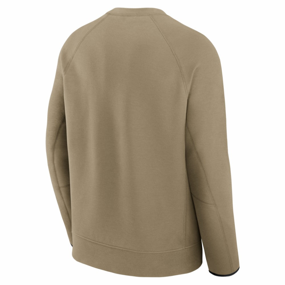 Philadelphia Phillies Nike Tech Fleece Raglan Sweatshirt - Olive - Nike Sale