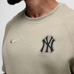 New York Yankees Nike Tech Fleece Raglan Sweatshirt - Olive - Nike Sale