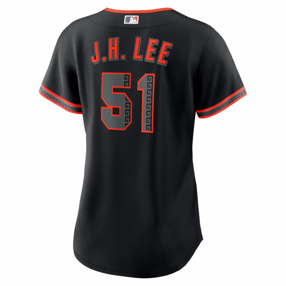 Jung Hoo Lee San Francisco Giants Nike Women's Alternate Replica Jersey - Black - Nike Discount