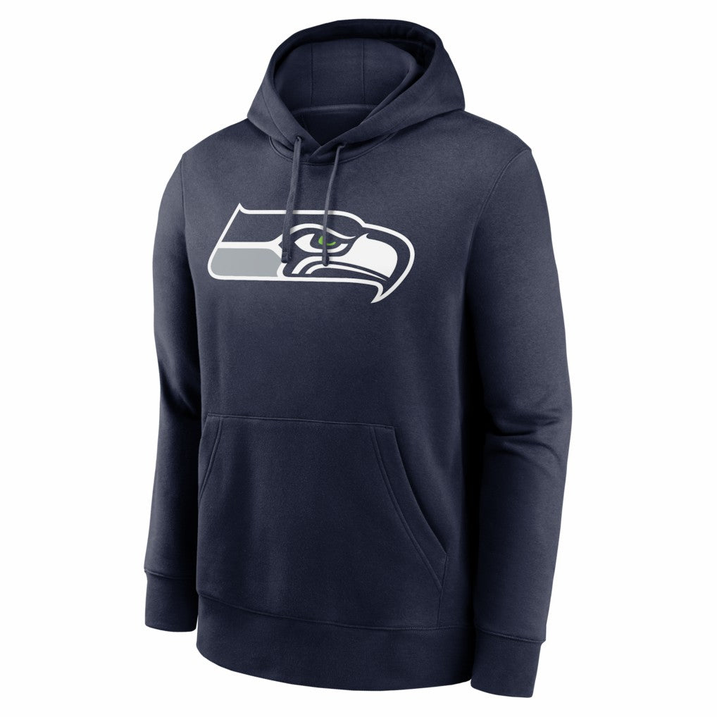 Nike Jaxon Smith-Njigba Seattle Seahawks Name & Number Fleece Hoodie Navy