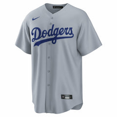 Yoshinobu Yamamoto Los Angeles Dodgers Nike Road Replica Jersey - Gray - Nike Discount