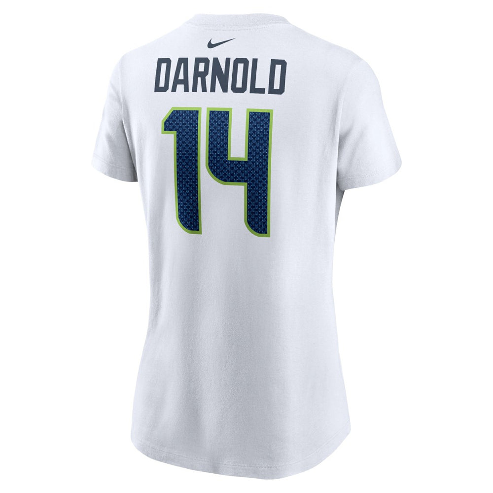 Nike Sam Darnold Seattle Seahawks Women's Player Name & Number T-Shirt White