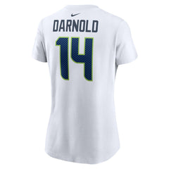 Nike Sam Darnold Seattle Seahawks Women's Player Name & Number T-Shirt White