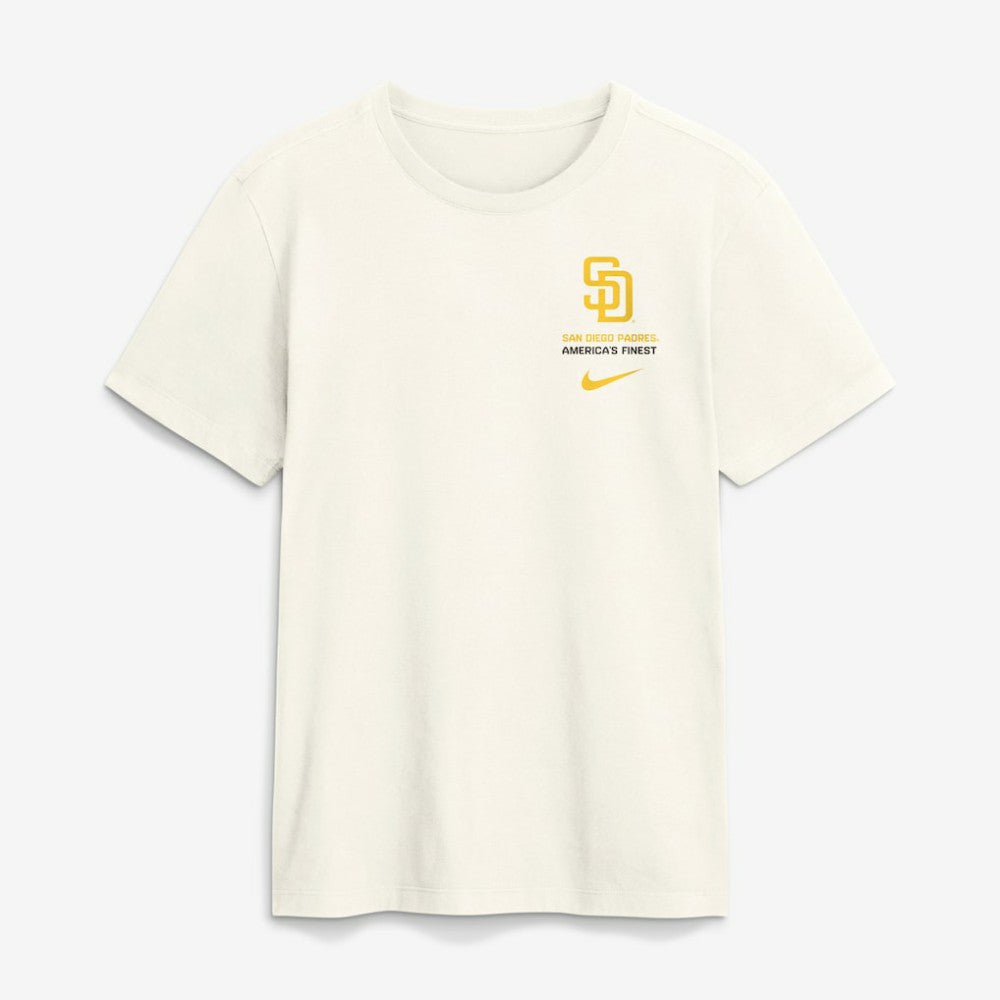 San Diego Padres Nike Primetime 2-Hit T-Shirt - Cream - Nike Discount