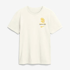 San Diego Padres Nike Primetime 2-Hit T-Shirt - Cream - Nike Discount
