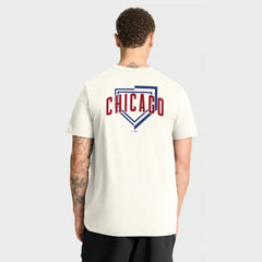 Chicago Cubs Nike Primetime 2-Hit T-Shirt - Cream - Nike on Sale