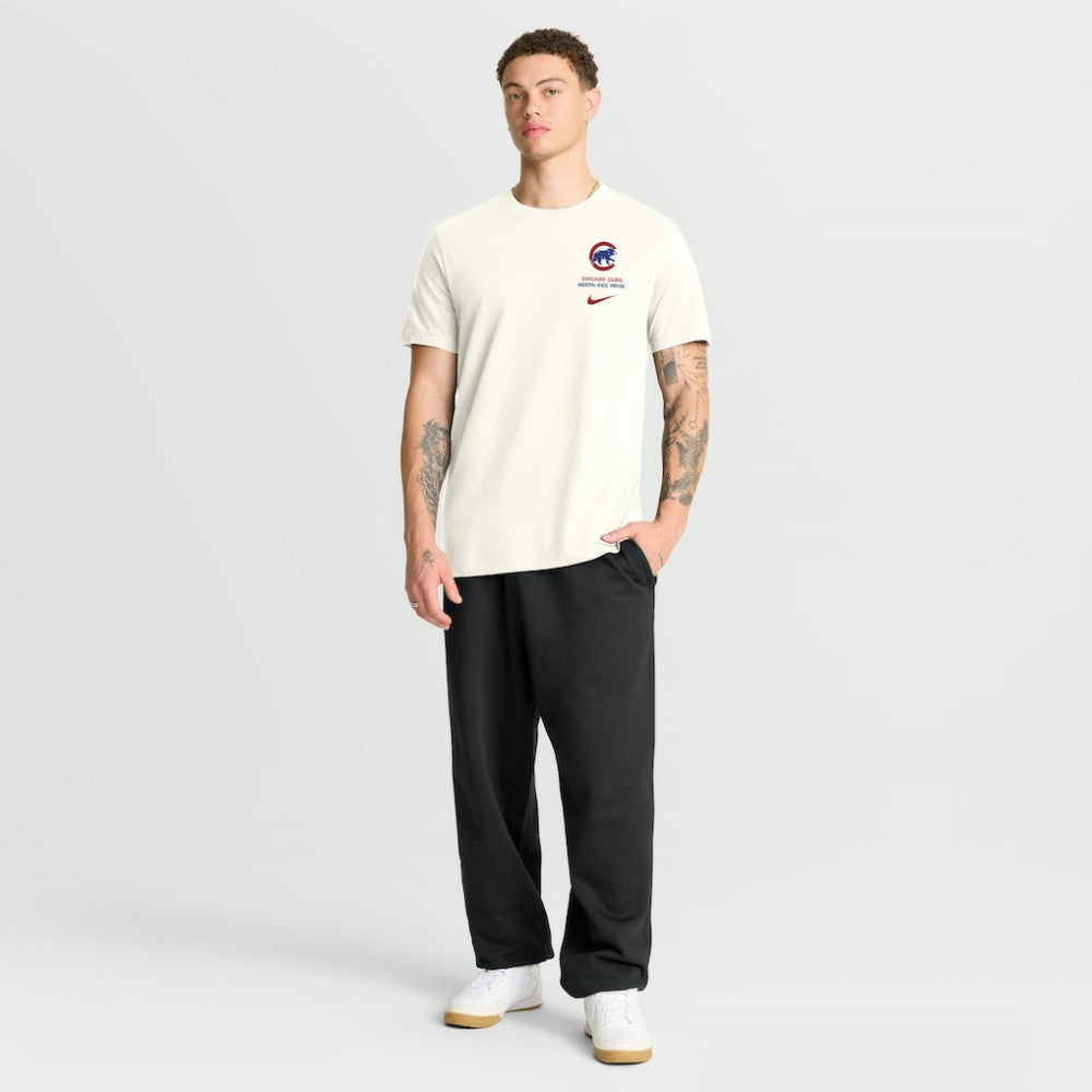 Chicago Cubs Nike Primetime 2-Hit T-Shirt - Cream - Nike on Sale