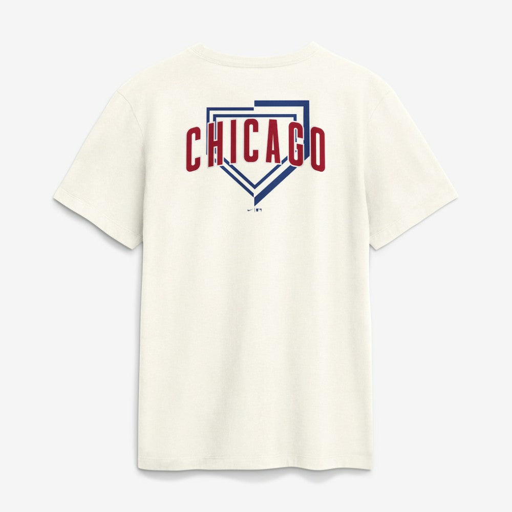 Chicago Cubs Nike Primetime 2-Hit T-Shirt - Cream - Nike on Sale