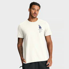 Los Angeles Dodgers Nike Primetime 2-Hit T-Shirt - Cream - Nike on Sale