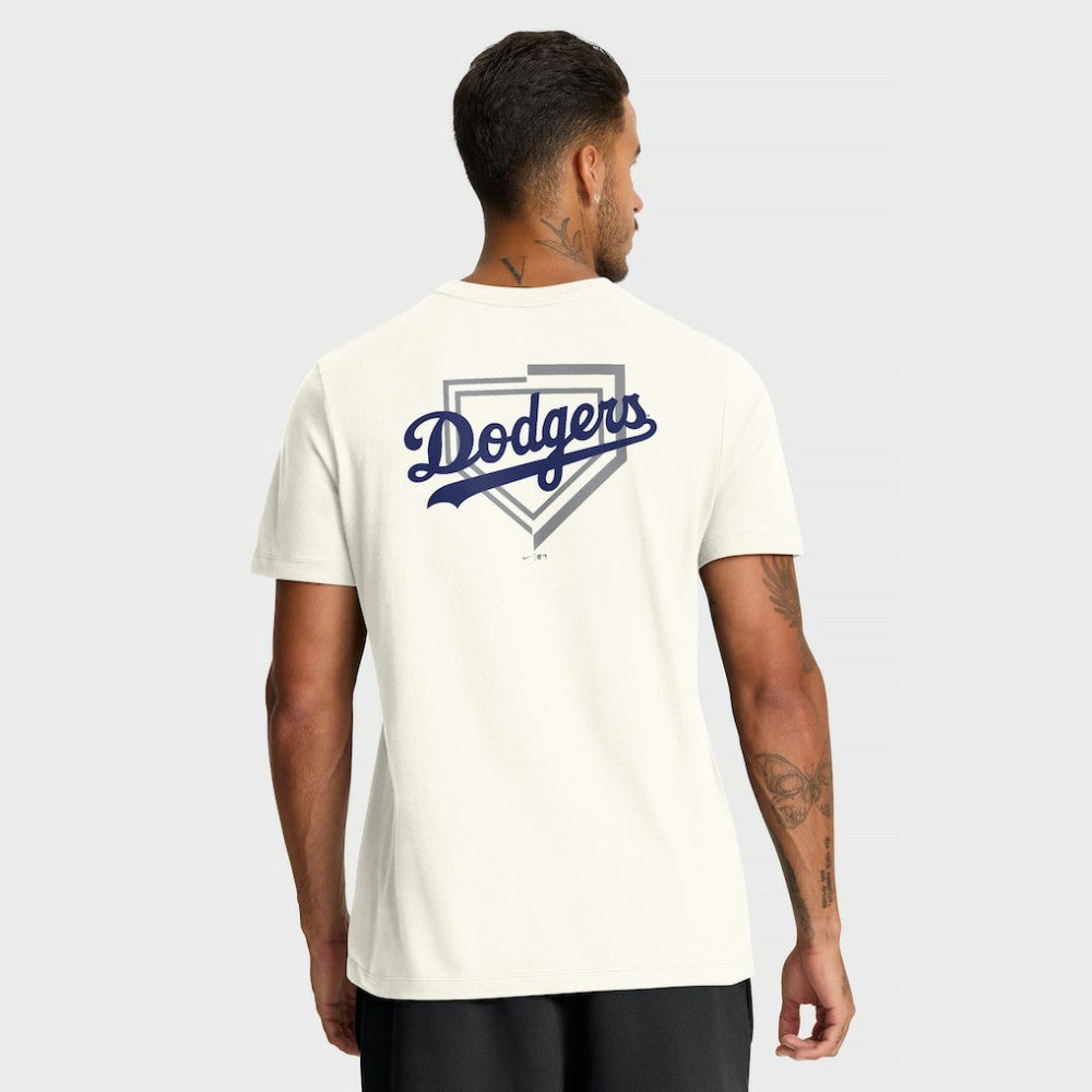Los Angeles Dodgers Nike Primetime 2-Hit T-Shirt - Cream - Nike on Sale
