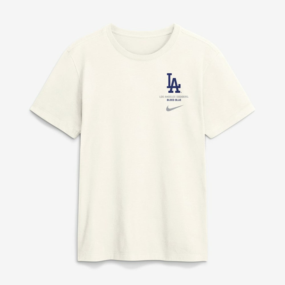 Los Angeles Dodgers Nike Primetime 2-Hit T-Shirt - Cream - Nike on Sale