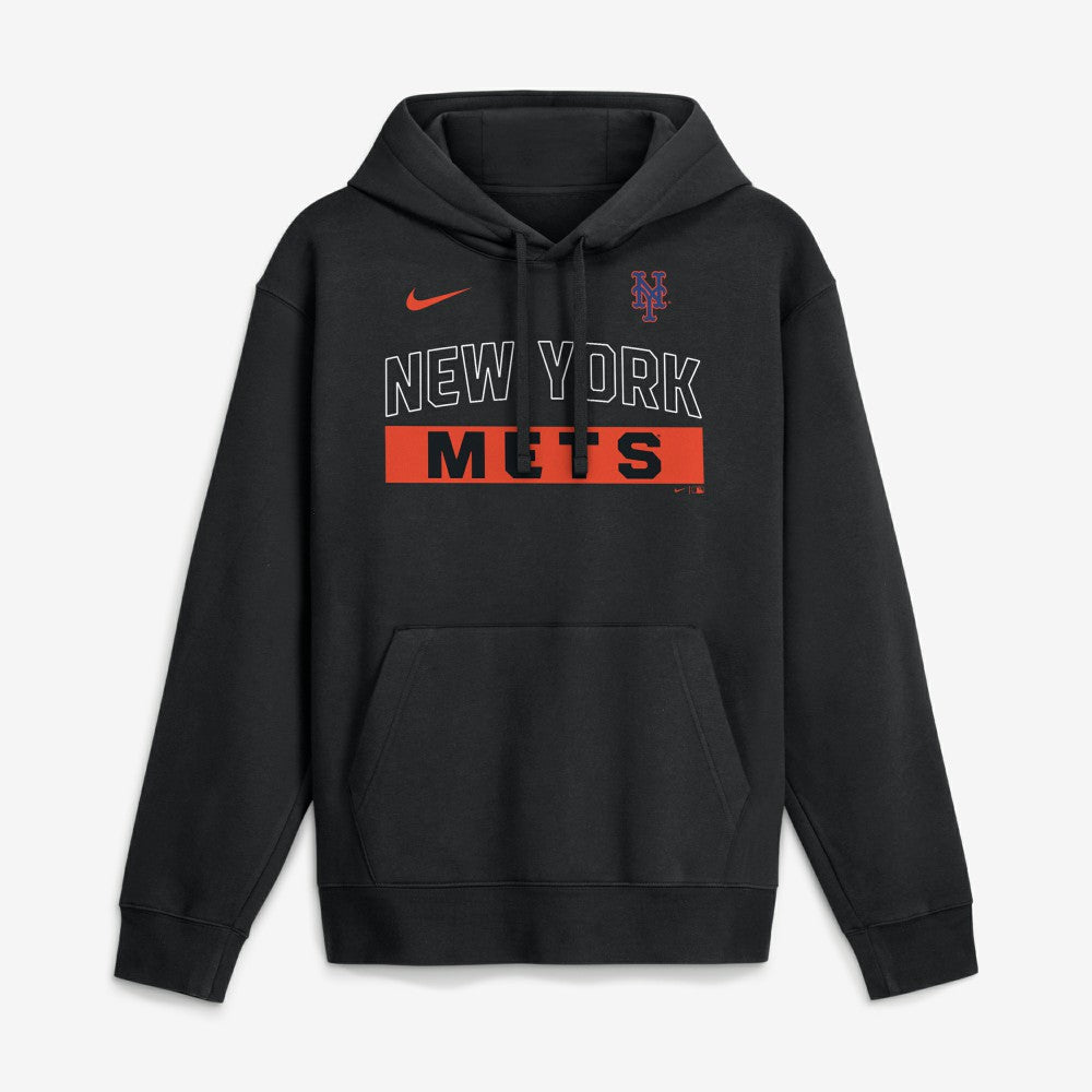 New York Mets Nike Primetime Club Hoodie - Black - Nike on Sale