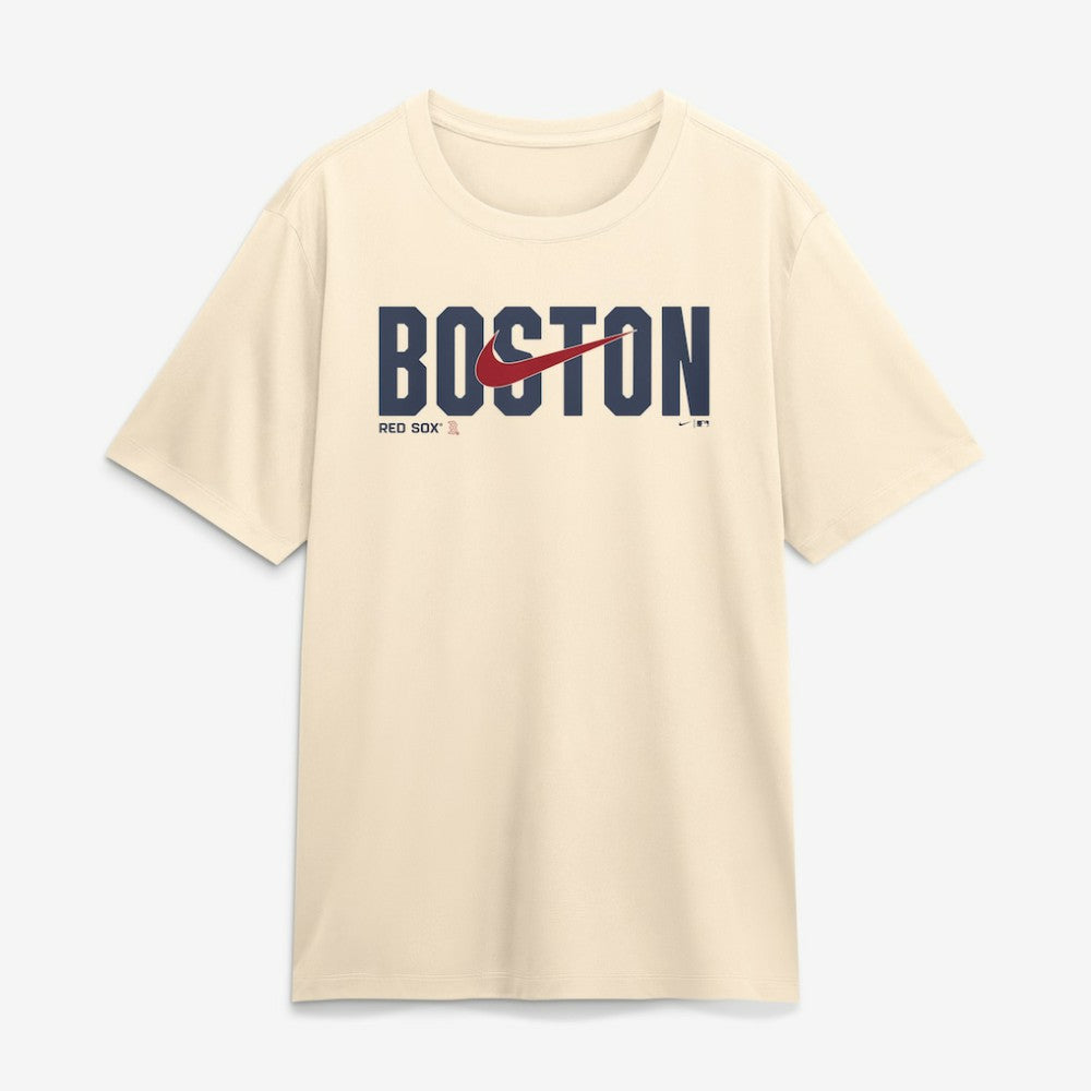 Boston Red Sox Nike Swoosh Legend Dri-FIT T-Shirt - Cream - Nike Online