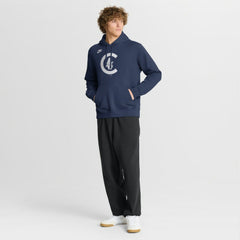 Chicago Cubs Nike Cooperstown Collection Logo Club Hoodie - Navy - Nike Discount