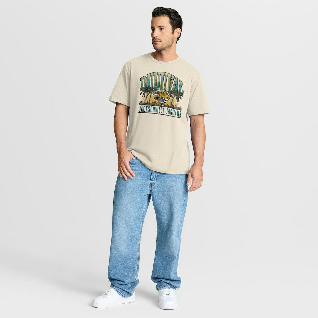 Fanatics Jacksonville Jaguars Team Archives T-Shirt Cream