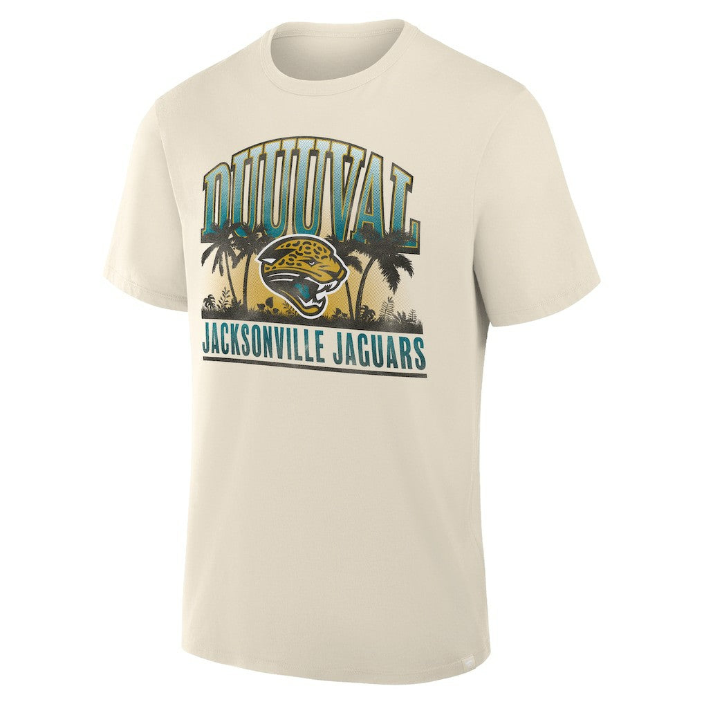 Fanatics Jacksonville Jaguars Team Archives T-Shirt Cream