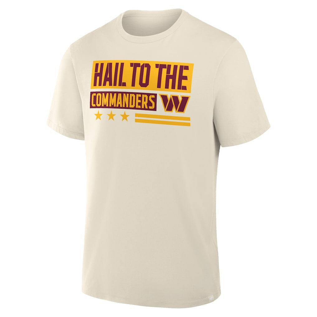 Fanatics Washington Commanders Team Archives T-Shirt Cream