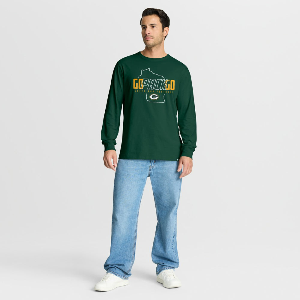 Fanatics Green Bay Packers Homeward Bound Long Sleeve T-Shirt Green