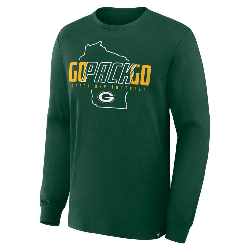 Fanatics Green Bay Packers Homeward Bound Long Sleeve T-Shirt Green