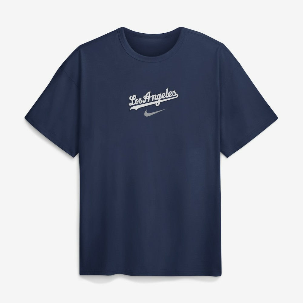 Los Angeles Dodgers Nike City Name Max 90 T-Shirt - Navy - Nike Sale