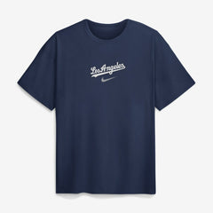Los Angeles Dodgers Nike City Name Max 90 T-Shirt - Navy - Nike Sale