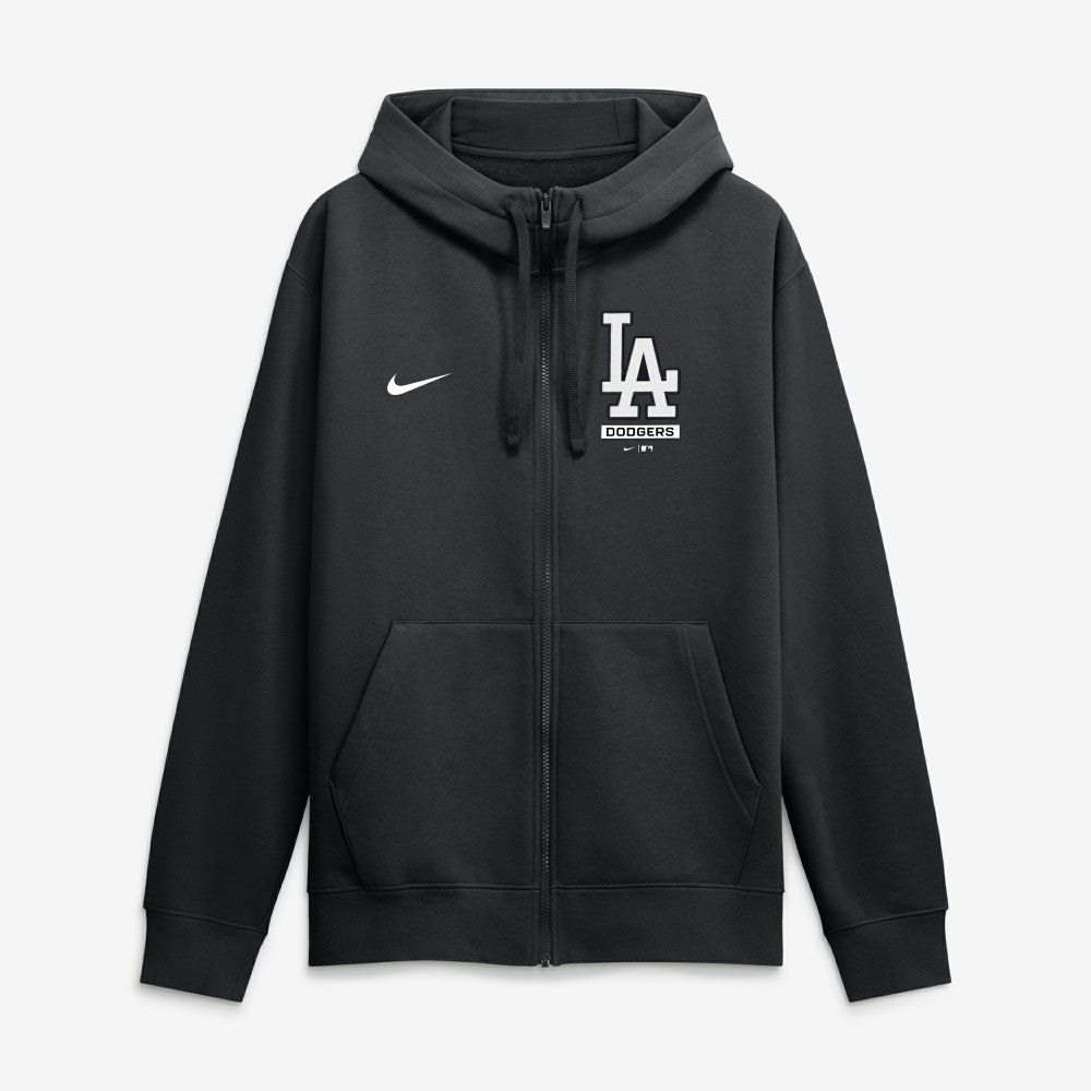 Los Angeles Dodgers Nike Primetime Lockup Full-Zip Hoodie - Black - Nike Sale