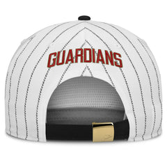 Cleveland Guardians Nike Cooperstown Collection Pro Adjustable Hat - White/Black - Nike Lifestyle