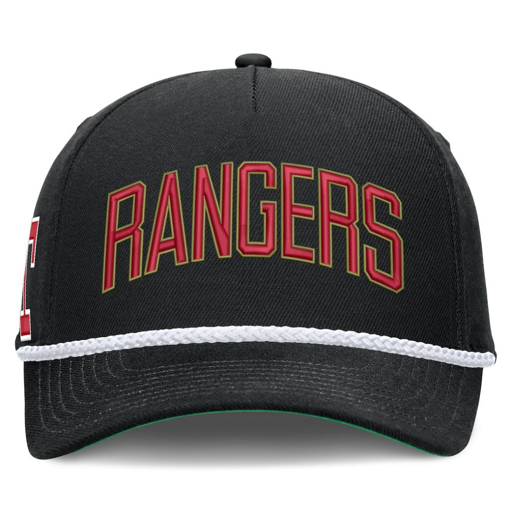 Texas Rangers Nike Cooperstown Collection Rise Adjustable Hat - Black - Nike Online