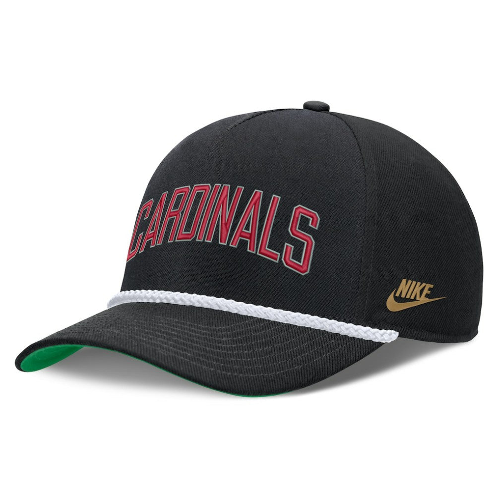 St. Louis Cardinals Nike Cooperstown Collection Rise Adjustable Hat - Black - Nike on Sale