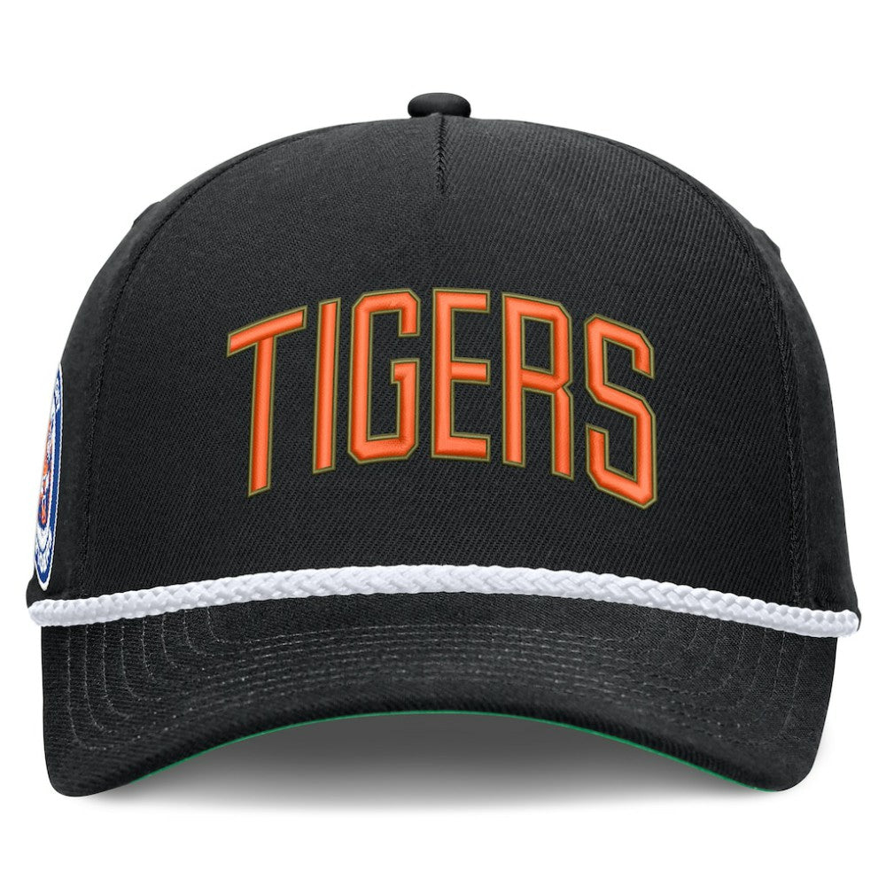 Detroit Tigers Nike Cooperstown Collection Rise Adjustable Hat - Black - Nike Lifestyle