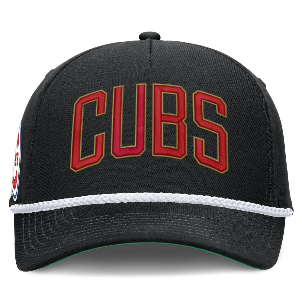 Chicago Cubs Nike Cooperstown Collection Rise Adjustable Hat - Black - Nike Sale